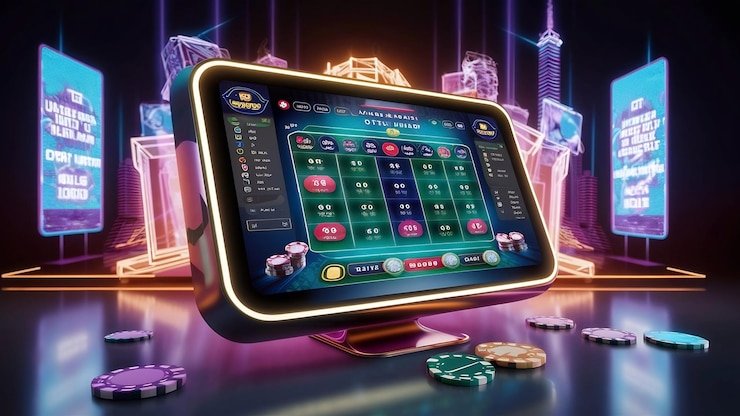 Antarmuka Game Demo id777 di layar mobile